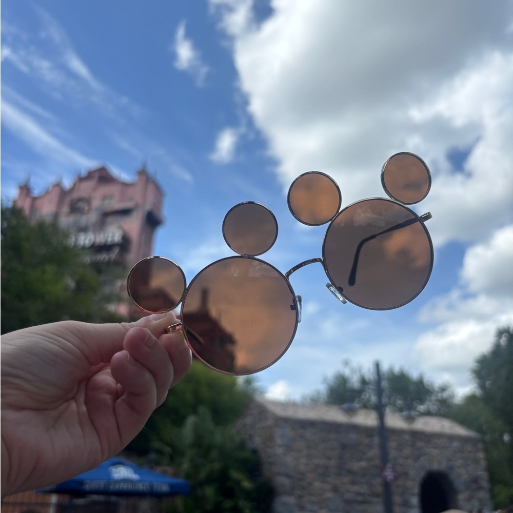 Mickey Sunglasses - Brown and Gold